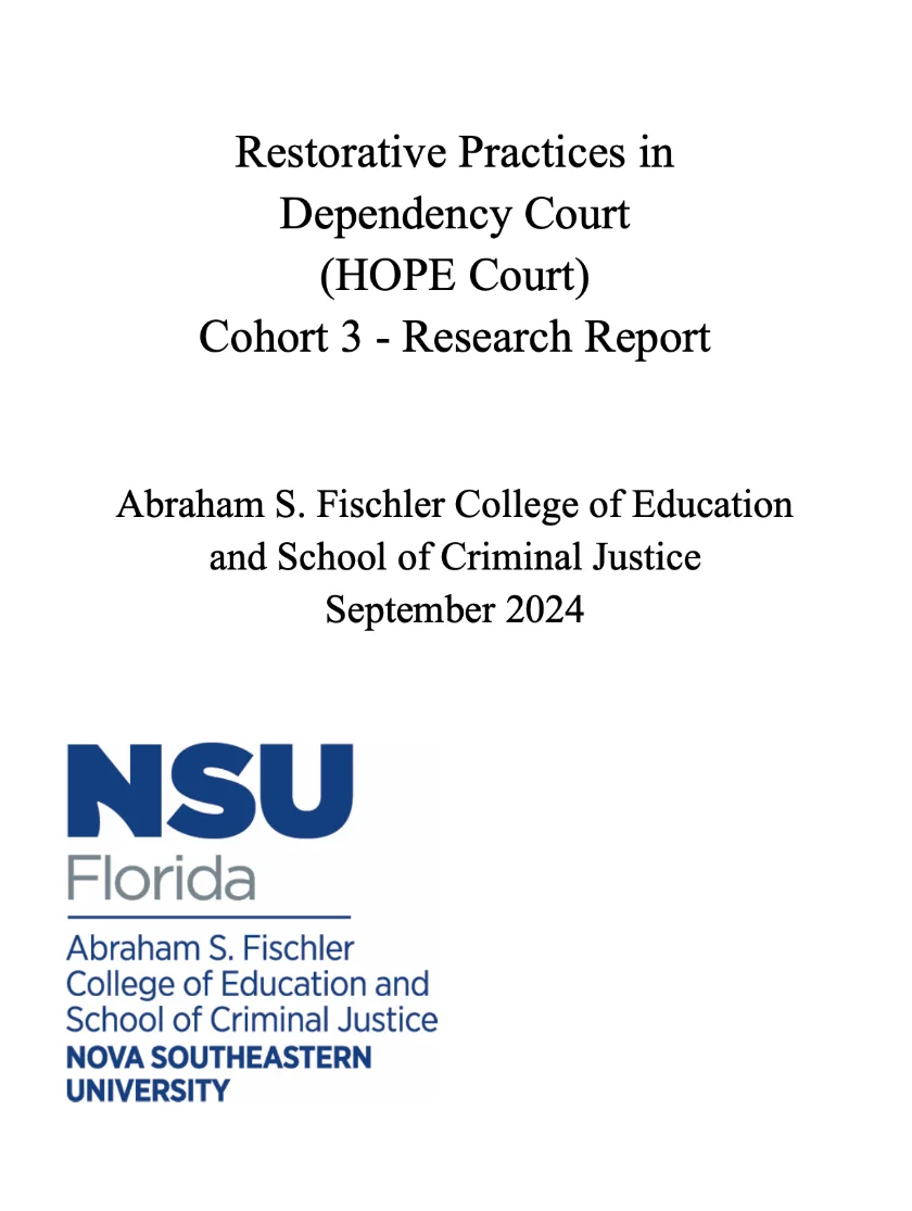 HOPE Court Cohort 3 - Research Report